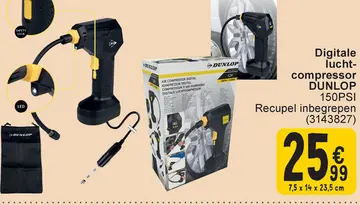 Aanbieding: Digitale luchtcompressor