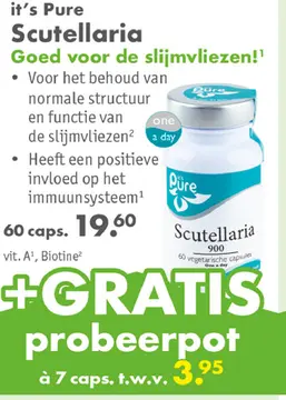 Aanbieding: it's Pure Scutellaria