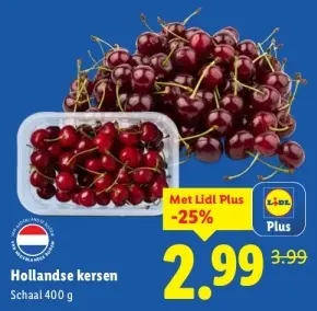 Aanbieding: Hollandse kersen