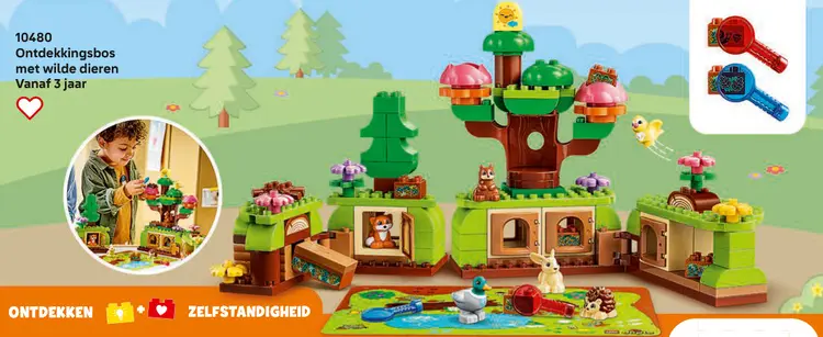 Aanbieding: Ontdekkingsbos met wilde dieren 10480