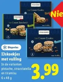 Aanbieding: IJskoekjes met vulling