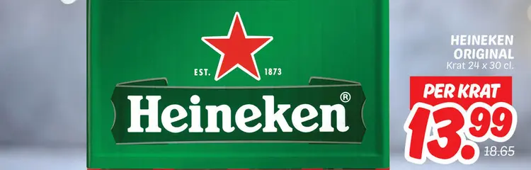 Aanbieding: Heineken original