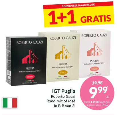 Promotie: IGT Puglia