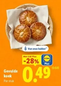 Aanbieding: Gevulde koek