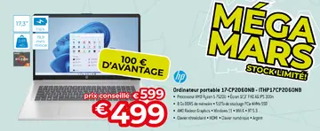 Offre: Ordinateur portable 17-CP2060NB - ITHP17CP206