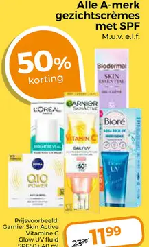 Aanbieding: Garnier Skin Active Vitamine C Glow UV fluid