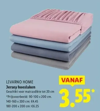 Aanbieding: Jersey hoeslaken