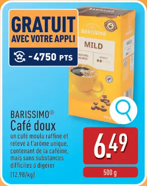 Offre: Café doux