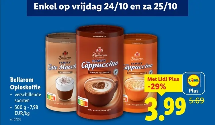 Aanbieding: Oploskoffie