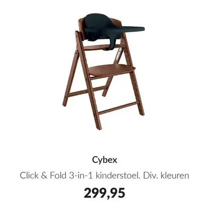 Aanbieding: Click & Fold 3-in-1 kinderstoel