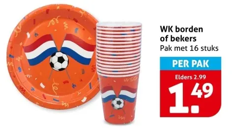WK borden of bekers