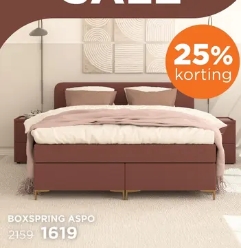 Aanbieding: Boxspring aspo