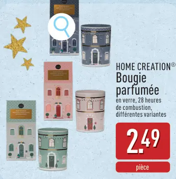 Offre: Bougie parfumée