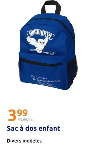 Offre: Sac à dos enfant