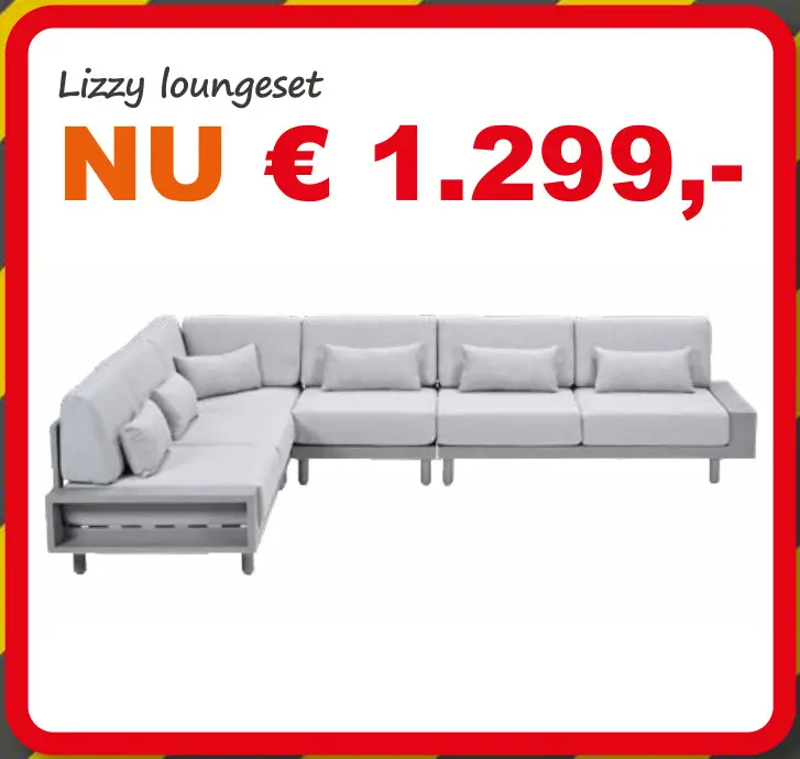 Aanbieding: Lizzy loungeset