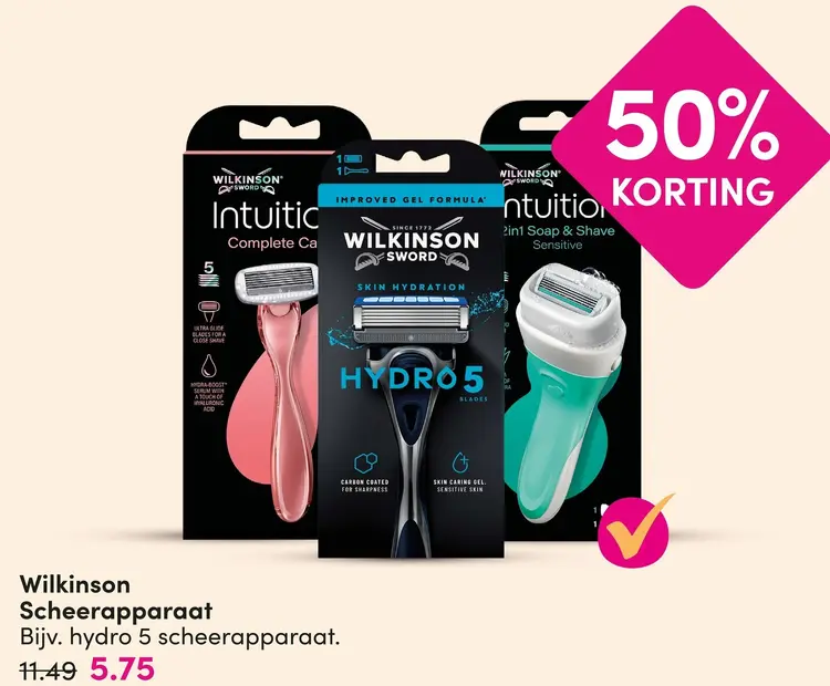 Aanbieding: Wilkinson Scheerapparaat