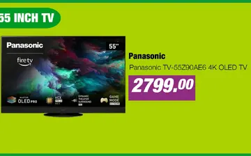 Aanbieding: Panasonic TV-55Z90AE6 4K OLED TV