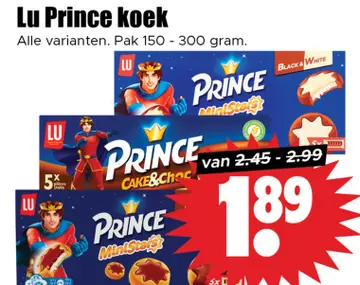 Aanbieding: Lu Prince koek