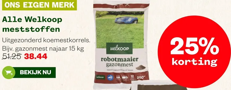 Aanbieding: Meststoffen