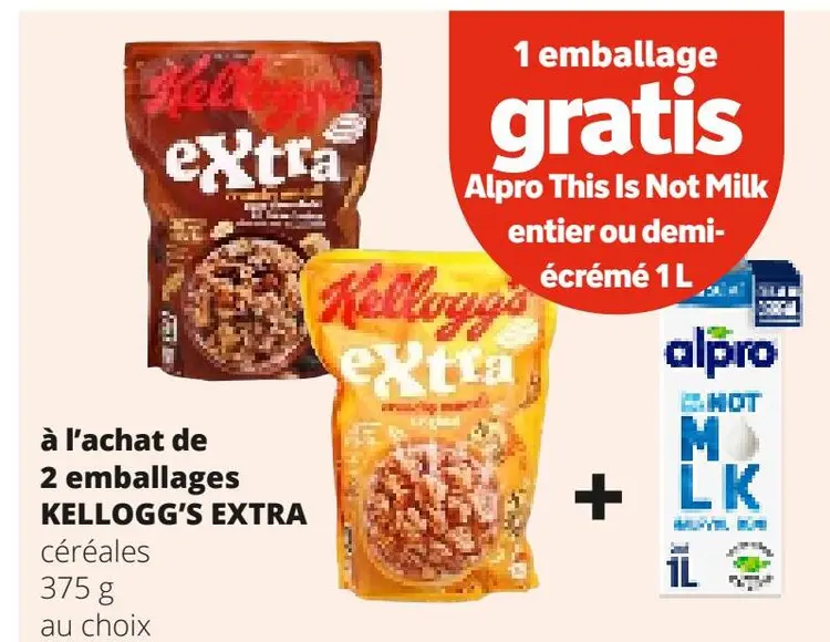 Offre: KELLOGG'S EXTRA céréales