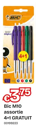 Offre: Bic M10 assortie