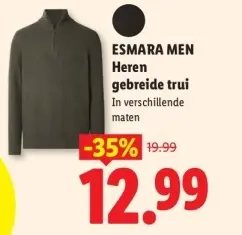 Aanbieding: Heren gebreide trui