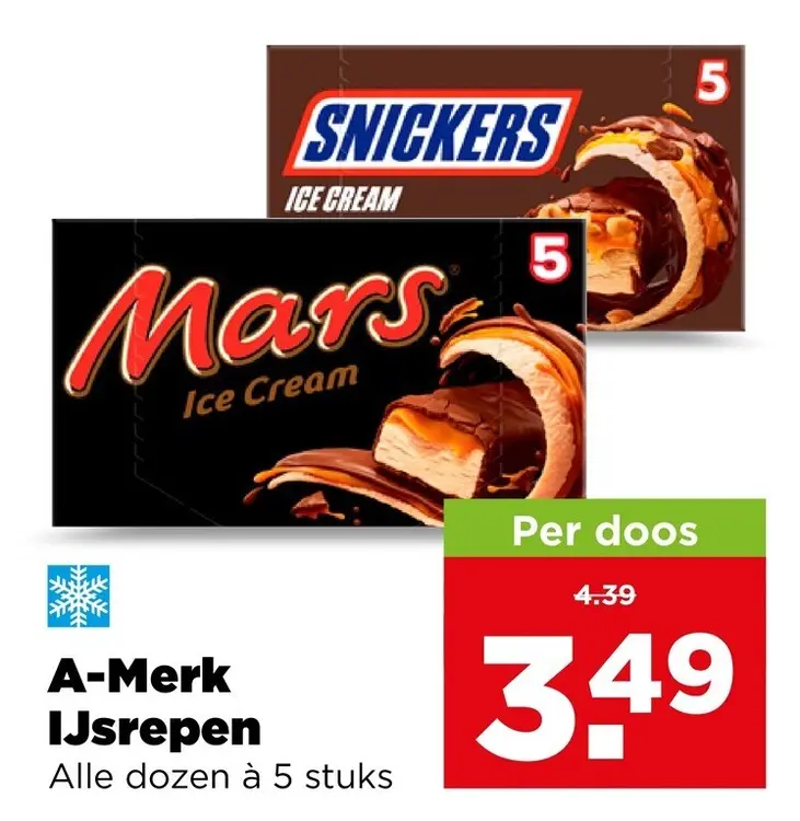 Aanbieding: IJsrepen