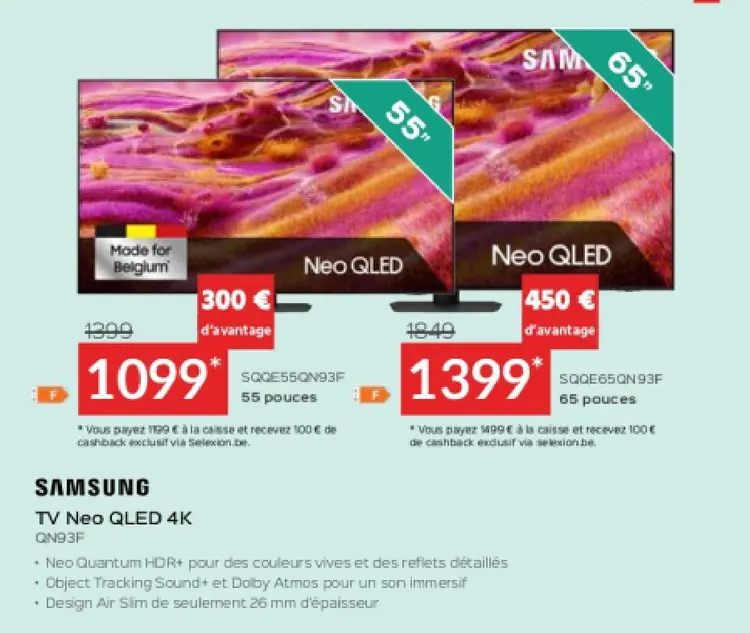 Offre: TV Neo QLED 4K QN93F