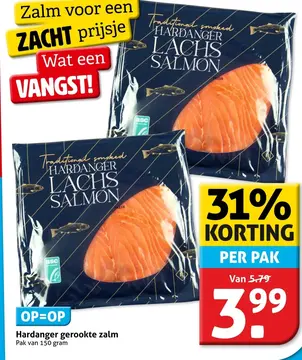 Aanbieding: Hardanger gerookte zalm