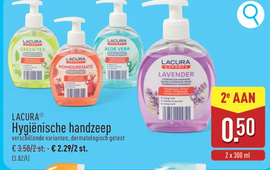 Promotie: Hygiënische handzeep