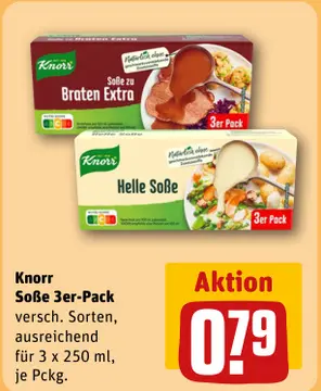 Aanbieding: Knorr Soße 3er-Pack