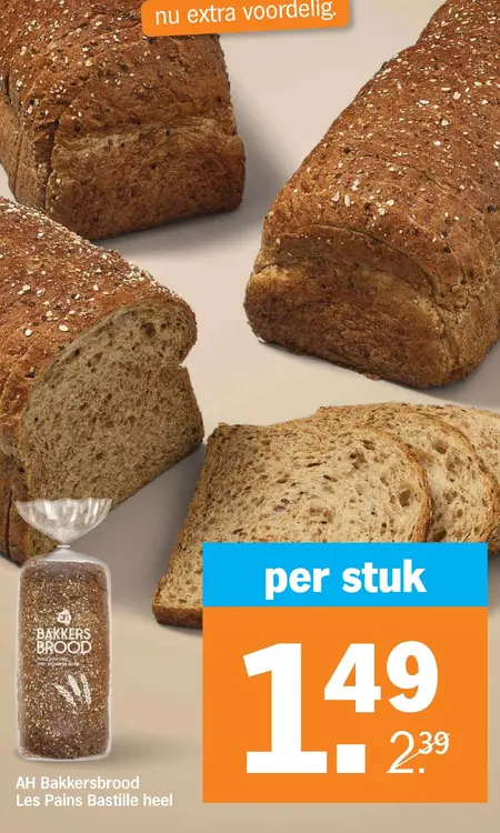 Aanbieding: AH Bakkersbrood Les Pains Bastille heel