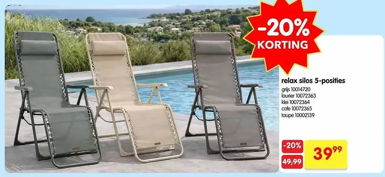 Promotie: relax silos