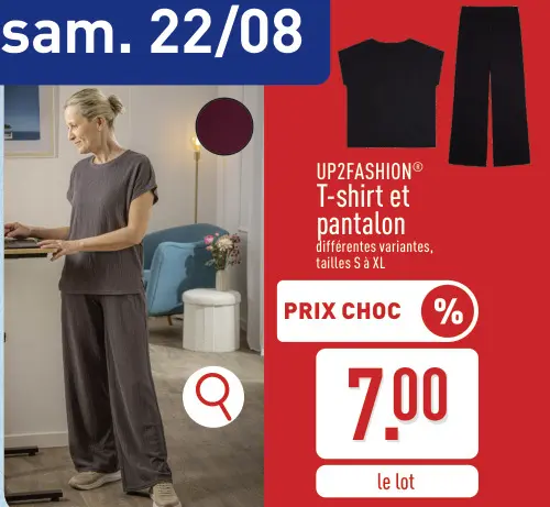 Offre: T-shirt et pantalon