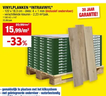 Aanbieding: Vinylplanken