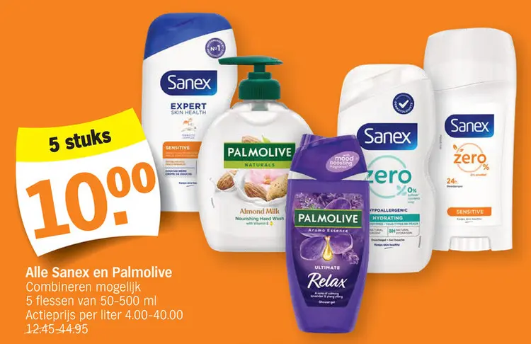 Promotie: Sanex en Palmolive