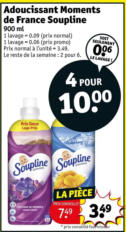 Offre: Adoucissant Moments de France