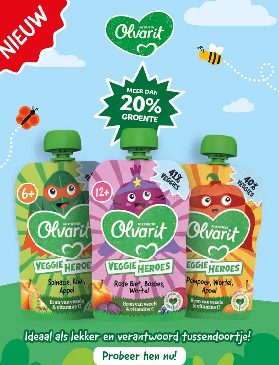 Promotie: Olvarit Veggie Heroes