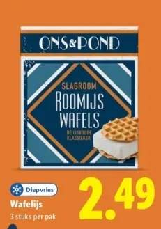 Aanbieding: Wafelijs