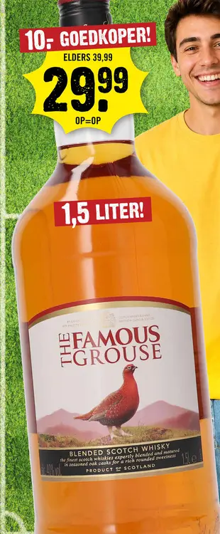 Aanbieding: The Famous Grouse Whisky 150 cl