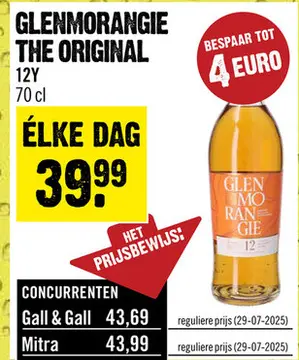 Aanbieding: Glenmorangie the original