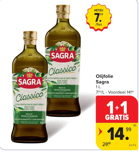 Promotie: Olijfolie