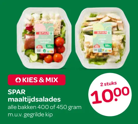 Aanbieding: maaltijdsalades