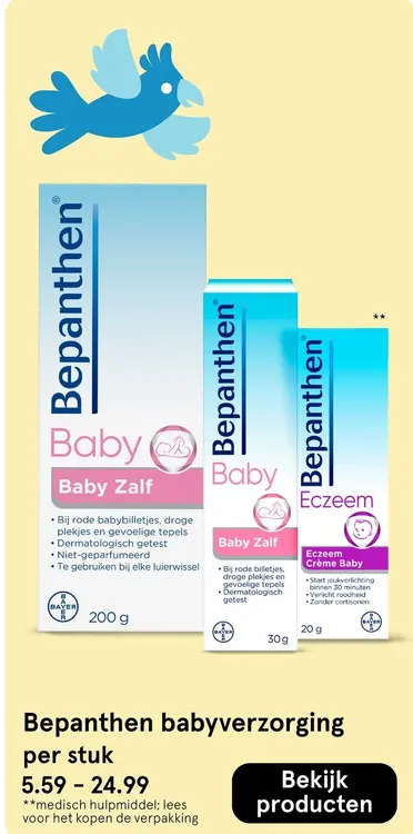 Aanbieding: Babyverzorging