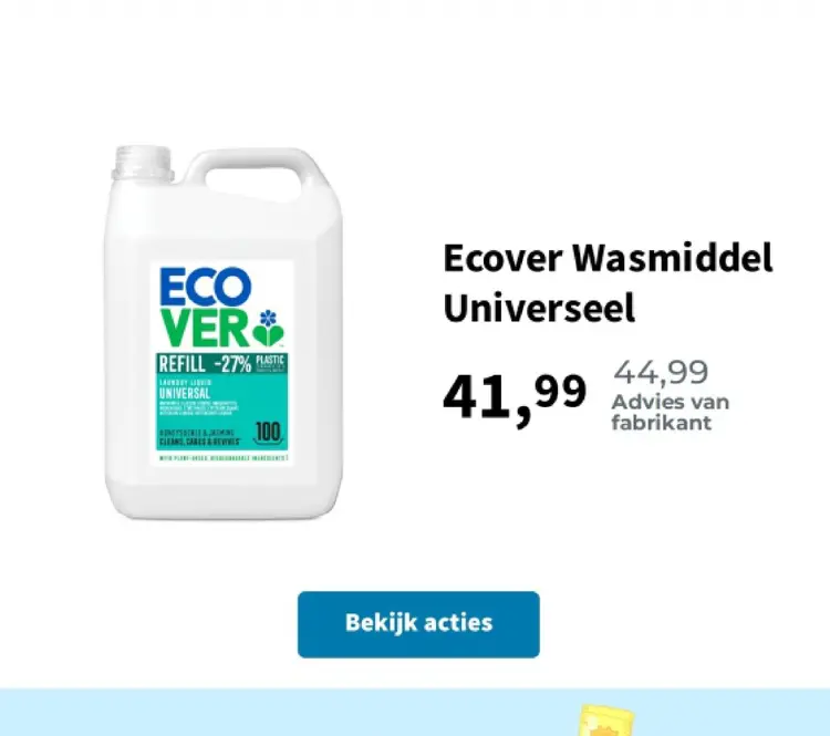 Aanbieding: Wasmiddel Universeel