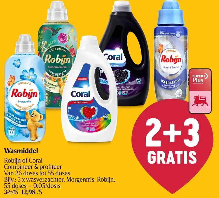 Promotie: Wasmiddel