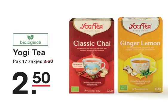 Aanbieding: Yogi Tea