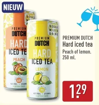 Aanbieding: Hard iced tea