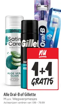 Aanbieding: Alle Oral-B of Gillette