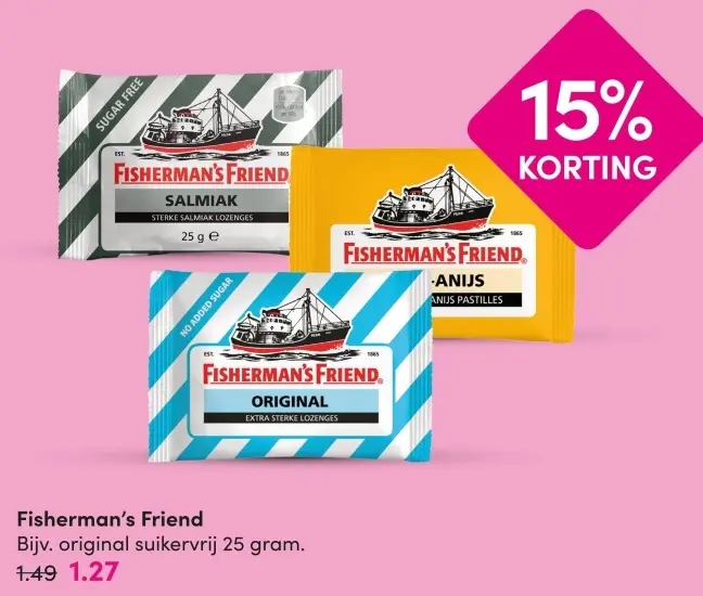 Aanbieding: Fisherman's Friend